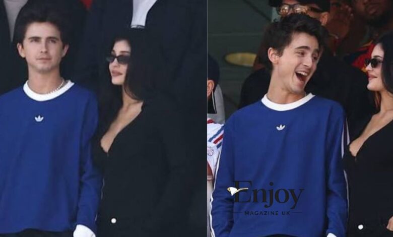 Kylie Jenner and Timothée Chalamet
